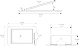 Kanto S4 coppia di supporti da scrivania per diffusori YU4