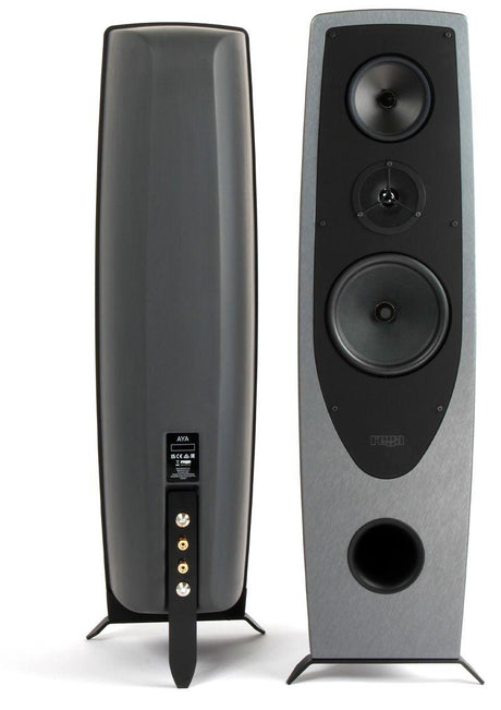 REGA AYA Diffusori 2.5 vie Driver realizzati a mano, tweeter ZRR high frequency, Cabinet in GRC - TechSoundSystem.com