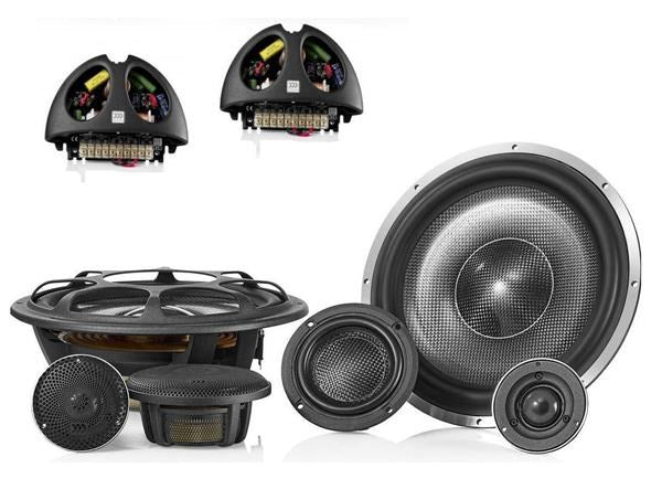 Morel Elate Carbon Pro 93 Kit altoparlanti a 3 vie 200mm 4 ohm 1000W