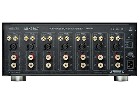 Musical Fidelity M6x 250.7 SILVER Finale di potenza multicanale. Potenza 5x250W su 4 ohm - TechSoundSystem.com