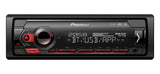 Pioneer MVH-S420DAB con DAB/DAB+, Bluetooth, illuminazione rossa, USB, Spotify - TechSoundSystem.com