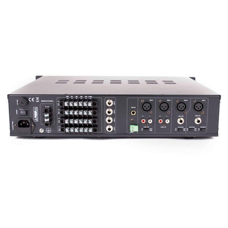 Master Audio MX4412 Amplificatore mixer multizona 8ohm e 100V PA a matrice con lettore MP3 e BLUETOOTH - TechSoundSystem.com