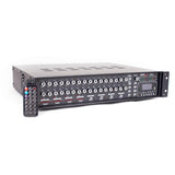 Master Audio MX4412 Amplificatore mixer multizona 8ohm e 100V PA a matrice con lettore MP3 e BLUETOOTH - TechSoundSystem.com