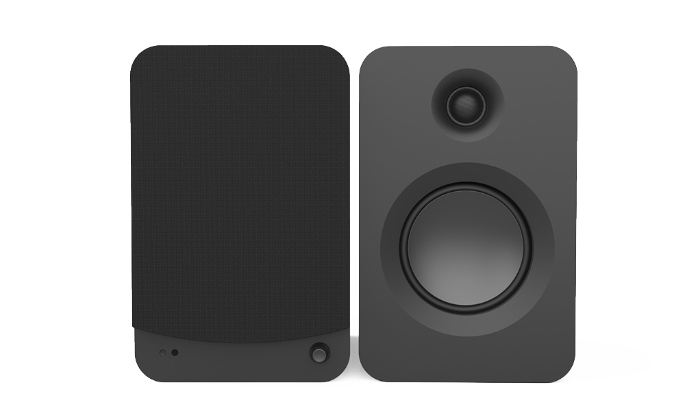 Kanto REN coppia di diffusori amplificati da scaffale o scrivania 133mm 200W