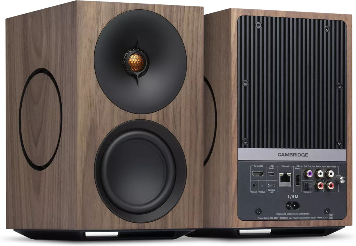 Cambridge L/R M coppia di diffusori attivi da streaming da 4" 2 x 150W