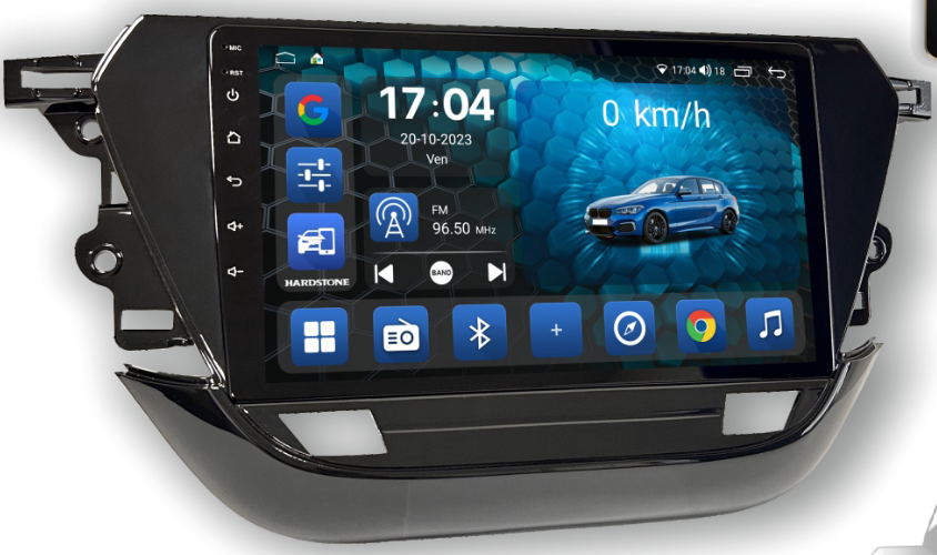 Hardstone HS OPE09-ELC4 Autoradio Per OPEL CORSA F (2019-2025), Android 11.0, 4GB RAM, 64GB ROM