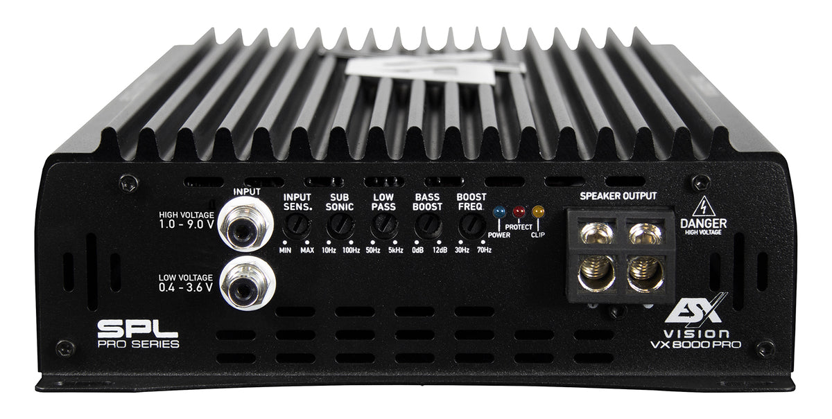 ESX VX8000 PRO amplificatore digitale monocanale Ultra Classe D da 8000W