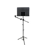 HEBIKUO P06HV LEGGIO DA ORCHESTRA FORATO SMONTABILE REGOLABILE IN ALTEZZA ED INCLINAZIONE