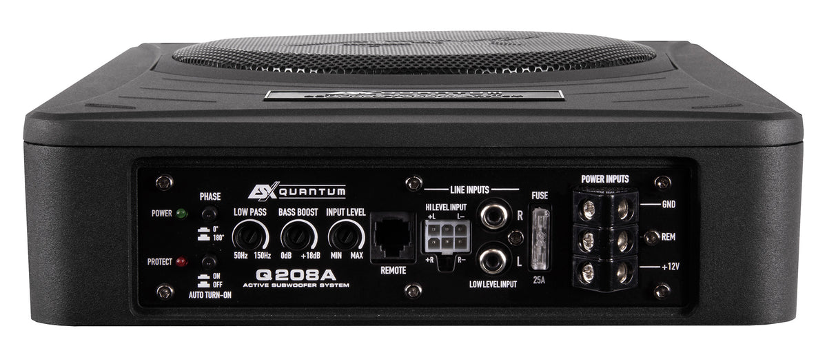 ESX Q208A subwoofer attivo da sottosedile 200mm 300W
