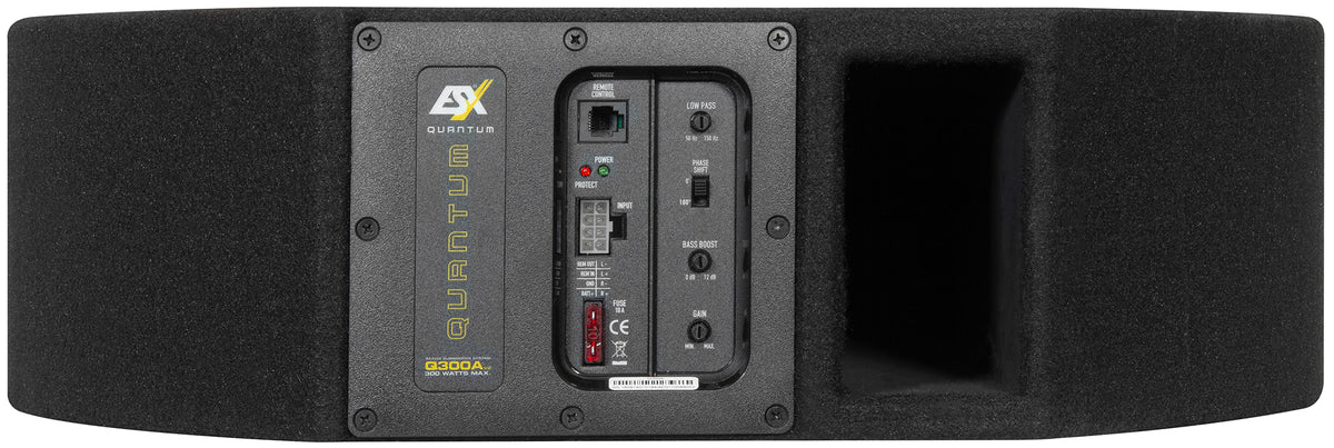 ESX Q300AV2 subwoofer attivo per vano ruota di scorta 150 x 230 mm 300W