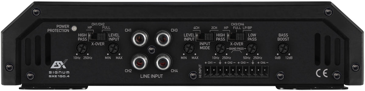 ESX SXE150.4 amplificatore analogico a 4 canali in Classe A/B