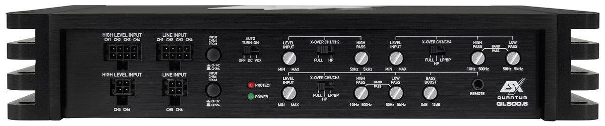 ESX QL800.6 amplificatore digitale in Classe D a 6 canali