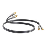QED PERFORMANCE AUDIO GRAPHITE Cavo RCA/RCA alta qualità con schermatura elettrostatica - TechSoundSystem.com