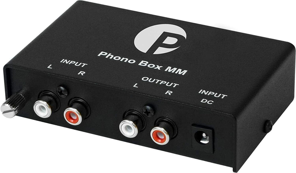 PRO-JECT PHONO BOX MM NERO Stadio fono MM, per impiego universale - TechSoundSystem.com