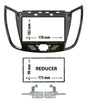 Phonocar 03617 Mascherina 1/2 Din per Ford C-Max 11- Kuga 13- colore nero lucido - TechSoundSystem.com