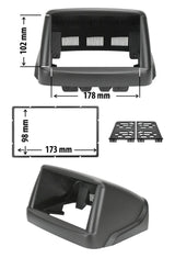 Phonocar 03759 Adattatore per vano autoradio Fiat DOBLÒ 2002>2010 - TechSoundSystem.com