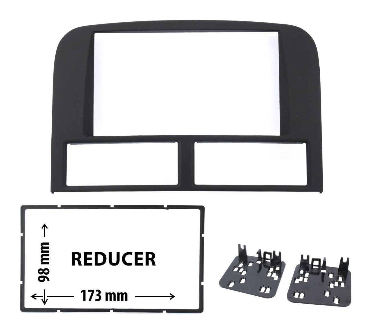 Phonocar 03770 Adattatore 2 DIN JEEP GRAND CHEROKEE 1999>2004 per vano autoradio - TechSoundSystem.com