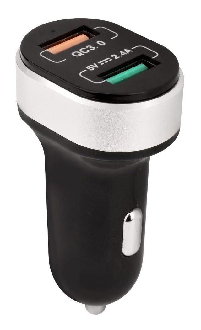 Phonocar 05222 Doppio caricatore USB carica veloce QUICK CHARGE™ 3.0 - TechSoundSystem.com