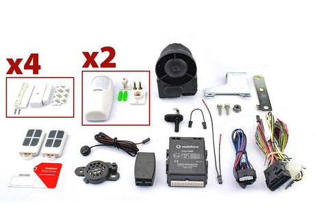 Phonocar 09004 ALLARME CAMPER 2 ZONE + 4 PORTE/FINESTRE - TechSoundSystem.com