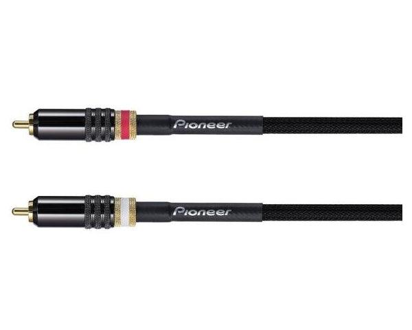 PIONEER DAS RCA 020R CAVO RCA L+R DA 2 METRI 2 RCA MASCHI + 2 RCA MASCHIO - TechSoundSystem.com