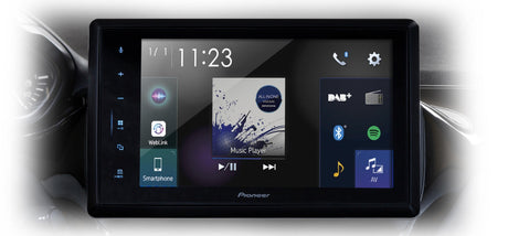 Pioneer SPH-EVO82DAB-208 autoradio1 DIN 8" per Peugeot 208 e 2008 dal 2012 - TechSoundSystem.com
