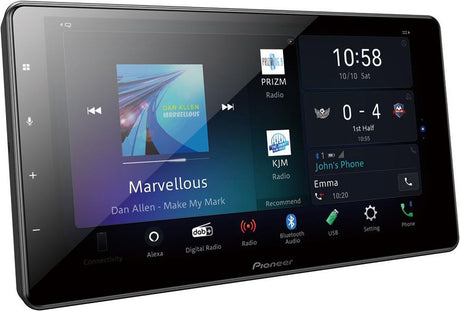 Pioneer SPH-EVO93DAB-UNI2 autoradio 9" CAPACITIVO WI-FI con kit installazione 1 DIN - TechSoundSystem.com