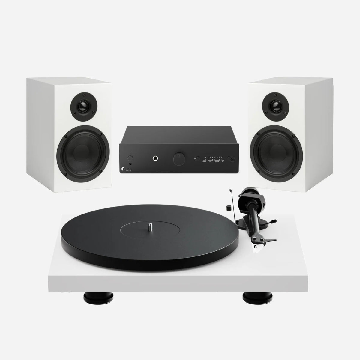 Pro-ject Colourful Audio System 2: sistema audio Hifi All-in-one (vari colori)