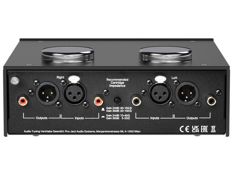 Pro-Ject MC STEP UP BOX DS3 B SILVER Step UP per testine MC. Trasformatori Lundahl LL1678 - TechSoundSystem.com