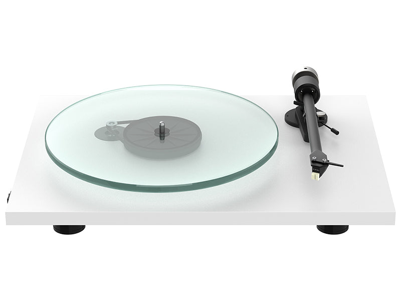Pro-ject T2 BIANCO Giradischi compreso di braccio alluminio da 9" e di testina Sumiko Rainier - TechSoundSystem.com