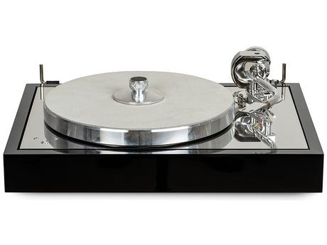 Pro-ject THE CLASSIC REFERENCE Piano/Silver Giradischi "no compromise" Braccio Hi-End ad S da 9" EVO 9 AS Premium HG - TechSoundSystem.com