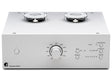 Pro-Ject TUBE BOX DS3 B SILVER Stadio fono MM/MC a valvole (2 x E88CC/6922), Circuitazione Dual-Mono bilanciata - TechSoundSystem.com