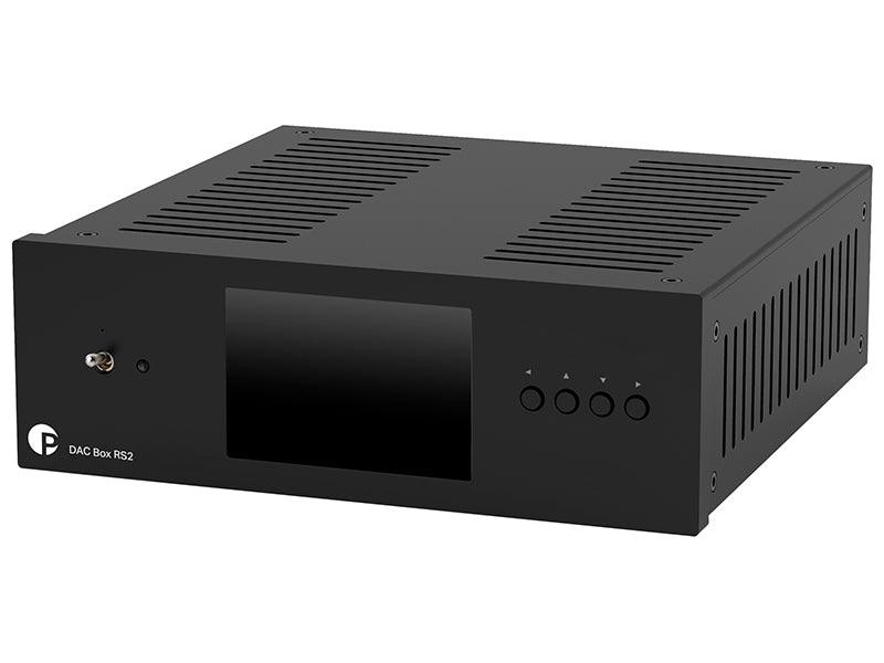 Pro-ject DAC BOX RS2 BLACK Convertitore D/A high-end. Doppio stadio d'uscita selezionabile a valvole o a stato solido - TechSoundSystem.com