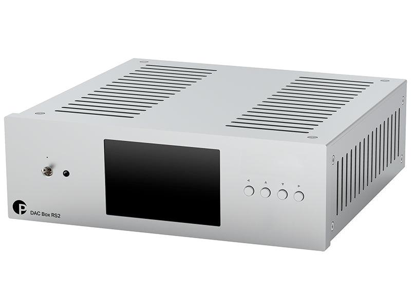 Pro-ject DAC BOX RS2 SILVER Convertitore D/A high-end. Doppio stadio d'uscita selezionabile a valvole o a stato solido - TechSoundSystem.com