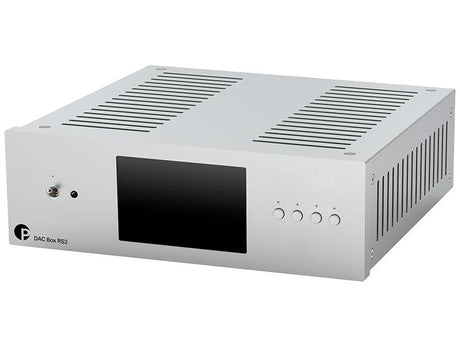 Pro-ject DAC BOX RS2 SILVER Convertitore D/A high-end. Doppio stadio d'uscita selezionabile a valvole o a stato solido - TechSoundSystem.com