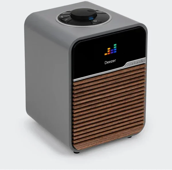 Ruark R1S WiFi Mid Grey Radio wifi da tavolo top di gamma con dab+, internet radio, Spotify connect* ed Amazon music