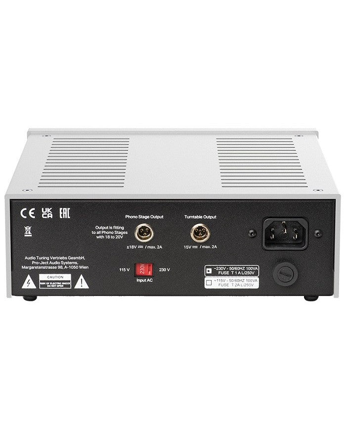 Pro-ject POWER BOX RS2 PHONO Stadio di alimentazione lineare, dedicato al Phono Box RS2