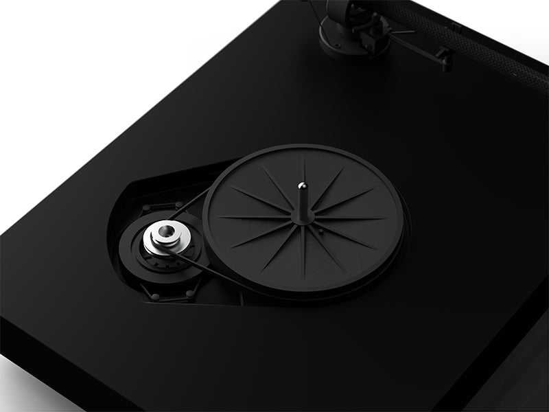 Pro-ject X2 Pick IT 2M SILVER Giradischi HIFI colore NOCE Braccio diritto da 9", circuito elettronico di regolazione - TechSoundSystem.com