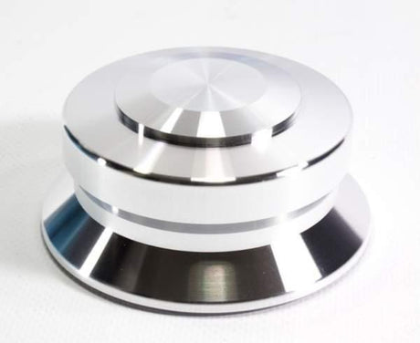 Pro-ject RECORD PUCK SIGNATURE 10/12 Ferma disco in alluminio. Finitura alluminio lucido - TechSoundSystem.com