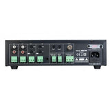 Monacor PROX-30 AMPLIFICATORE PA 100V/8ohm CON LETTORE USB/MP3/RADIO - TechSoundSystem.com