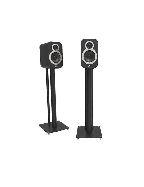 Q Acoustics Q FS50 STANDS BLACK Supporti da pavimento per diffusori da scaffale - TechSoundSystem.com