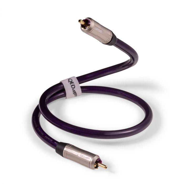 QED REFERENCE DIGITAL AUDIO 40 cavo digitale coassiale 75 Ohm tripla schermatura conduttori placcati oro DIGILOC - TechSoundSystem.com