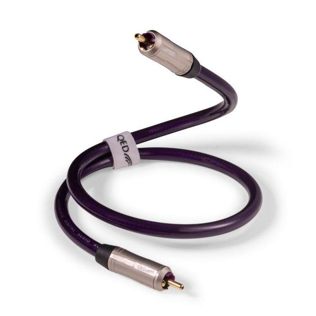 QED REFERENCE DIGITAL AUDIO 40 cavo digitale coassiale 75 Ohm tripla schermatura conduttori placcati oro DIGILOC - TechSoundSystem.com