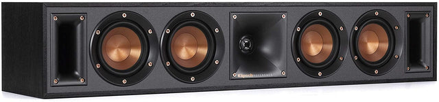 Klipsch R-34C BLACK diffusore per canale centrale bass reflex a 2 vie REFERENCE da 400W - TechSoundSystem.com