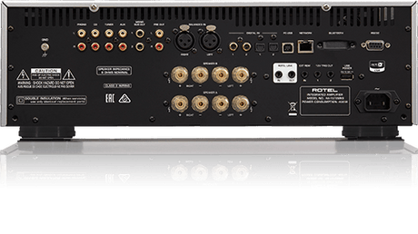 Rotel RA-1572MKII SILVER amplificatore integrato hifi 120W, DAC 32 bit/384 kHz, MQA, Roon tested - TechSoundSystem.com