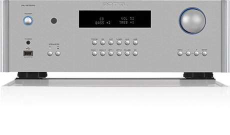 Rotel RA-1572MKII SILVER amplificatore integrato hifi 120W, DAC 32 bit/384 kHz, MQA, Roon tested - TechSoundSystem.com