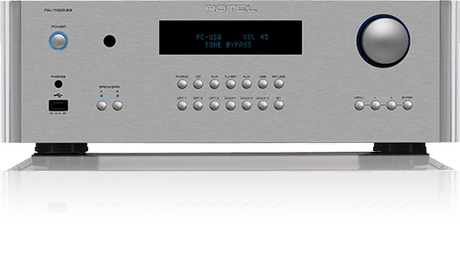 Rotel RA-1592MKII SILVER amplificatore integrato hifi 200W con DAC Texas 32bit/384kHz - TechSoundSystem.com