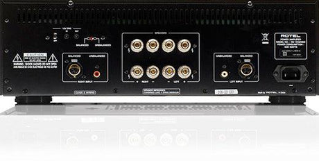 Rotel RB-1552 MKII BLACK Finale di potenza stereo da 120+120 W RMS su 8 ohm - TechSoundSystem.com