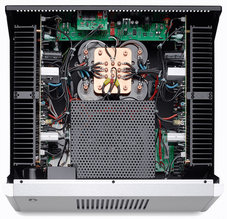 Rotel RB-1582 MKII Silver amplificatore finale 200+200W RMS Componenti selezionati. Condensatori Slit-Foil - TechSoundSystem.com