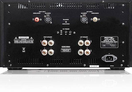 Rotel RB-1590 Finale di potenza stereo da 350+350 W RMS, classe A/B Doppi trasformatori toroidali. Circuitazione dual mono. Componenti selezionati. - TechSoundSystem.com
