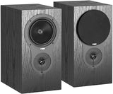 Rega RX1 diffusori da stand o muro Nero COPPIA bookshelf a 2 vie, bass reflex posteriore - TechSoundSystem.com